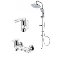 Chromowany zestaw łazienkowy YO! – Elegancja i styl!