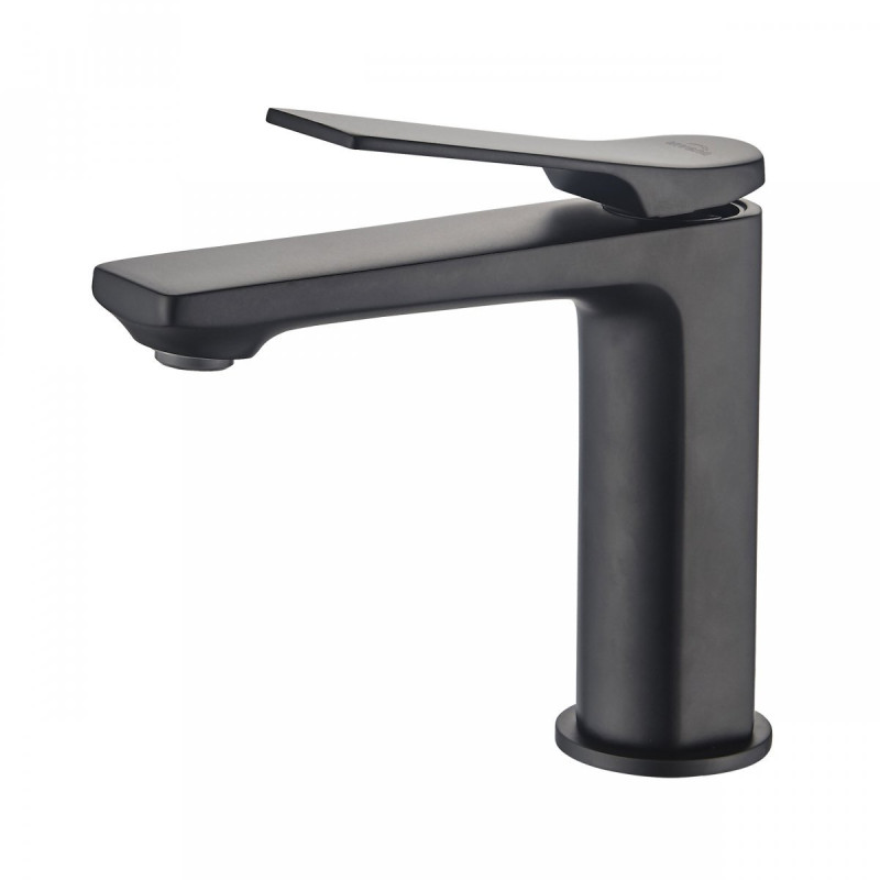 Nowoczesna czarna bateria umywalkowa Neri BU-01-004 - styl i funkcjonalność w jednym!