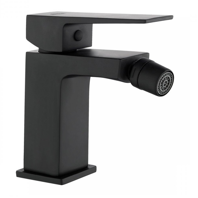 Elegancka Bateria Bidetowa Paros w Głębokiej Czerni - Model BB-09-004