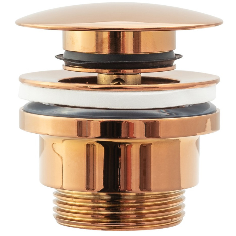 Uniwersalny Zatyczka Klik-Klak w Kolorze Różowego Złota - Elegancja i Styl!