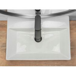 Stylowa Umywalka Bonita - Uniwersalna Montaż Nablatowy/Ścienny