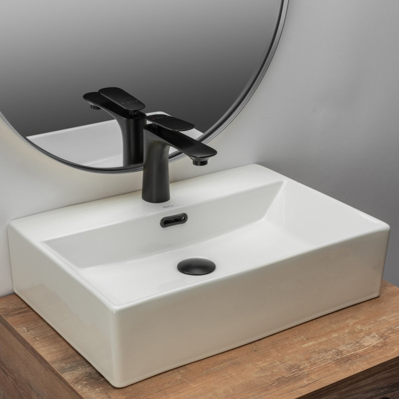 Stylowa Umywalka Bonita - Uniwersalna Montaż Nablatowy/Ścienny