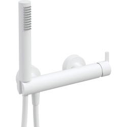 Nowoczesna Bateria Prysznicowa Bianco z Funkcją Anti-calc i Cool-Out, Mosiężna, Jednouchwytowa