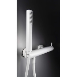 Nowoczesna Bateria Prysznicowa Bianco z Funkcją Anti-calc i Cool-Out, Mosiężna, Jednouchwytowa