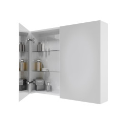 Lustrzana Szafka NEPO E80 – Stwórz Iluzję Przestrzeni w Twojej Łazience!