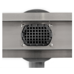 Nowoczesny Odpływ NEO & PURE N PRO Szczotkowany 600mm - Elegancja i Funkcjonalność