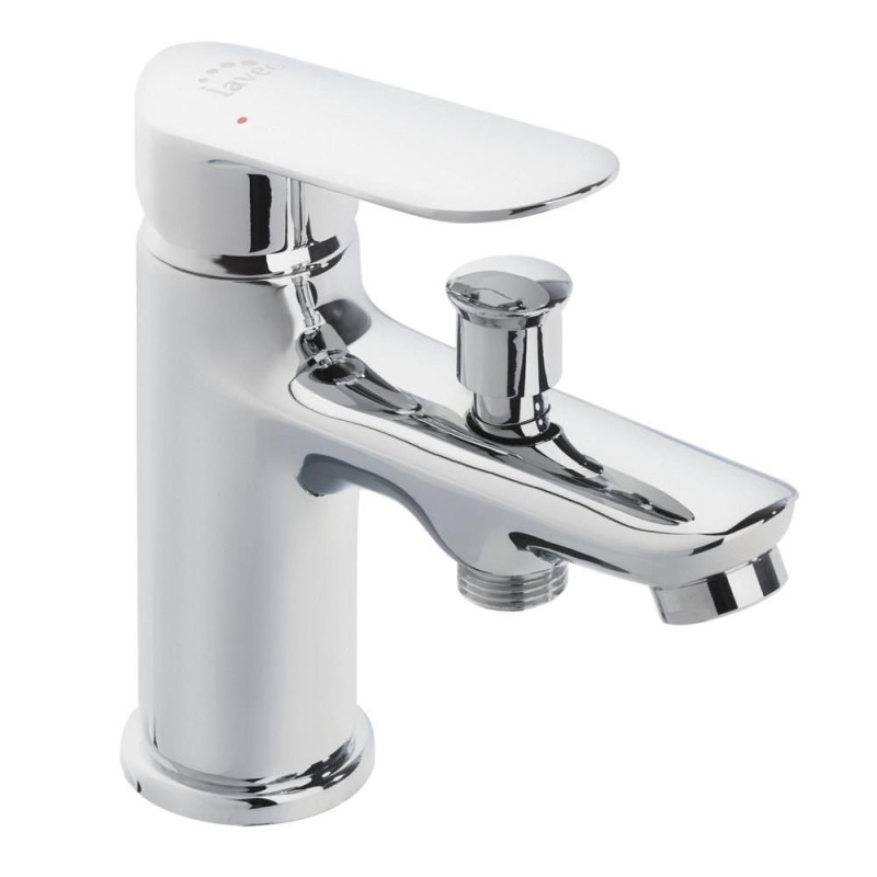 Chromowana elegancja: Bateria jednouhwytowa Appia Stojąca z Ceramiczną Głowicą