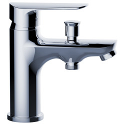 Laveo Appia bateria wannowa stojąca jednootworowa chrom