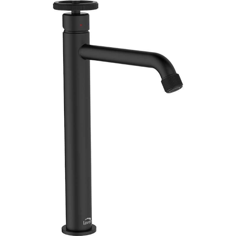 Czarna Bateria Muro - Stojąca Elegancja i Nowoczesność na Twojej Umywalce!