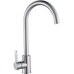 Laveo Bona bateria zlewozmywakowa stojąca stal szczotkowana