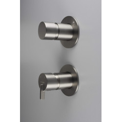 Deante Silia bateria prysznicowa podtynkowa titanium