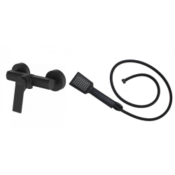 Elegancki Zestaw Prysznicowy Neri & Stella - Nowoczesna Bateria i Punktowy Zestaw