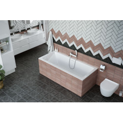 Excellent Heaven Slim wanna prostokątna 170x75 cm nan