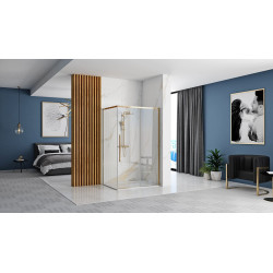 Elegancka Kabina Prysznicowa Solar Gold 80x100 - Nowoczesność i Styl w Twojej Łazience!