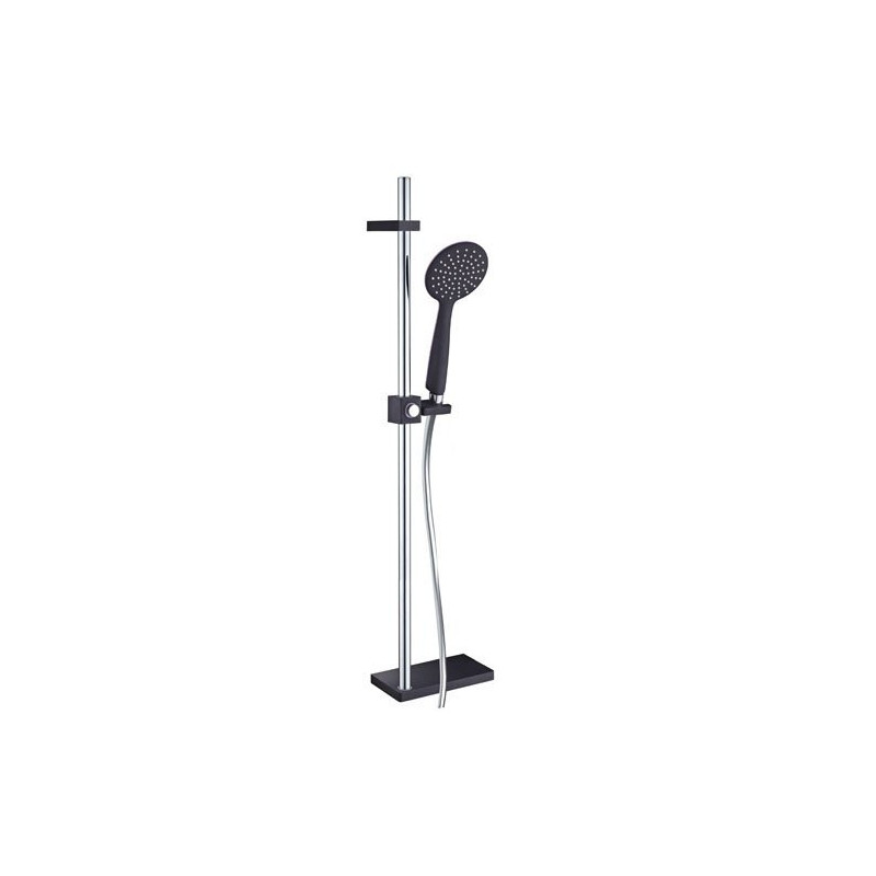 Nowoczesny Zestaw Prysznicowy BREVA BLACK NLB 81A1 - Elegancja i Styl w Twojej Łazience!