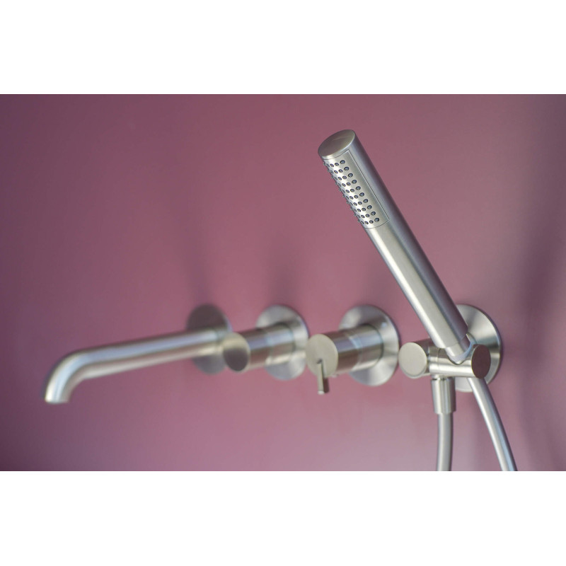 Zestaw Bateria Wannowa Podtynkowa 4-otworowa z Mosiądzu - Elegancja i Funkcjonalność