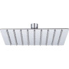 Deszczownica Slim Kvadrato 20x20 cm Chromowana - Luksusowy Deszcz w Twojej Łazience!