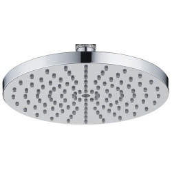 Deszczownica RONDO NLX Chrom 200x200 mm z Antyosadzeniem, Strumień Deszczu!