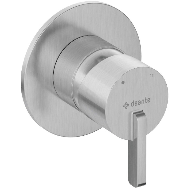 Elegancka Bateria Prysznicowa Podtynkowa z Mosiądzu – Stalowe Wykończenie, Gwarancja 7 Lat