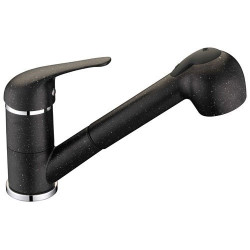 Elegancka bateria DAGA BLG 769D z czarnego granitu, nowoczesna i oszczędna!