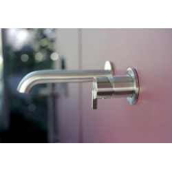 Elegancka Bateria Podtynkowa – Mosiądz & Stal, Solidne Wykonanie, 7 Lat Gwarancji