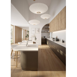 Kuchnia Plus: Wyciągana Bateria Jednouchwytowa z Mosiądzu + Ruchomy Aerator Stalowy