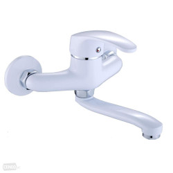 Kuchinox Kakadu bateria umywalkowa ścienna biała