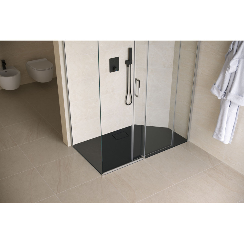 Lavano brodzik prostokątny 100x80 cm kompozytowy, biały