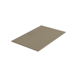 Lavano brodzik prostokątny 140x80 cm kompozytowy, cappucino