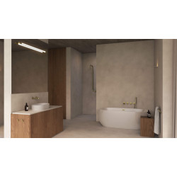 Elegancka Bateria Podtynkowa Złota - Nowoczesny Design z Precyzyjnym Mieszemaczem.