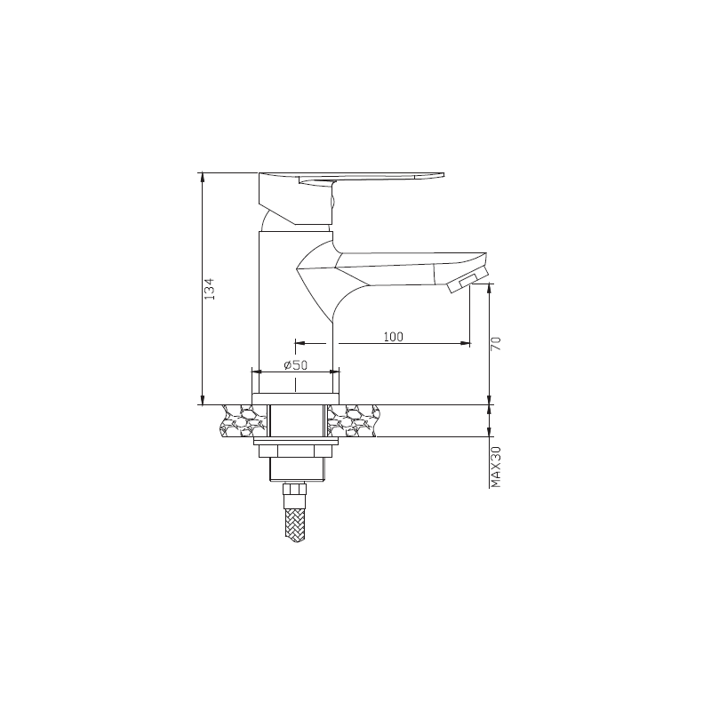 Stylowa Bateria Umywalkowa Esla BU-94-001 – Elegancja i Funkcjonalność w Twojej Łazience