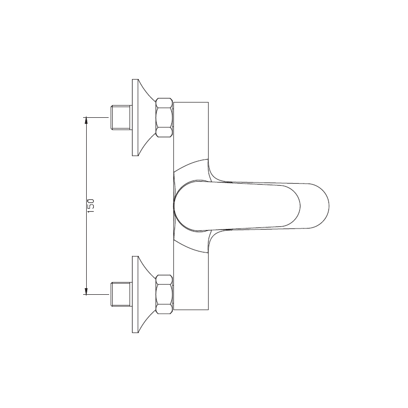 Nowoczesna Bateria Wannowa Esla BW-94-001 - Elegancja i Funkcjonalność w Twojej Łazience