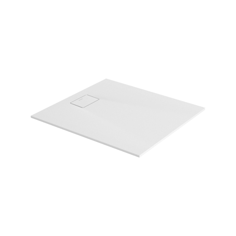 Lavano brodzik prostokątny 100x90 cm kompozytowy, biały