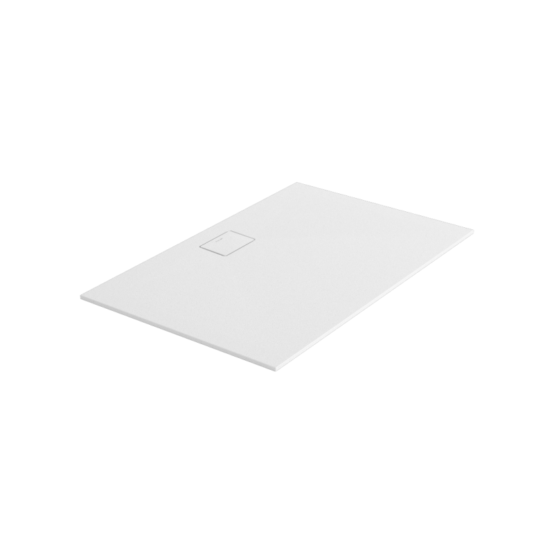 Lavano brodzik prostokątny 120x90 cm kompozytowy, biały