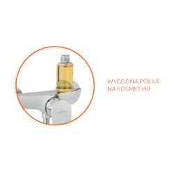 Stylowa Bateria Prysznicowa Kastos BN-16-001 dla Nowoczesnej Łazienki