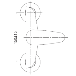Stylowa Bateria Prysznicowa Kastos BN-16-001 dla Nowoczesnej Łazienki