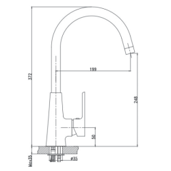 Nowoczesna bateria kuchenna Kastos – elegancja i funkcjonalność BZ-16-001