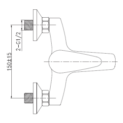 Elegancka Bateria Wannowa Simi BW-17-001 – Nowoczesny Design dla Twojej Łazienki!