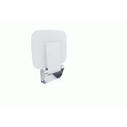 Seduro siedzisko prysznicowe składane z powłoką antybakteryjną, biały