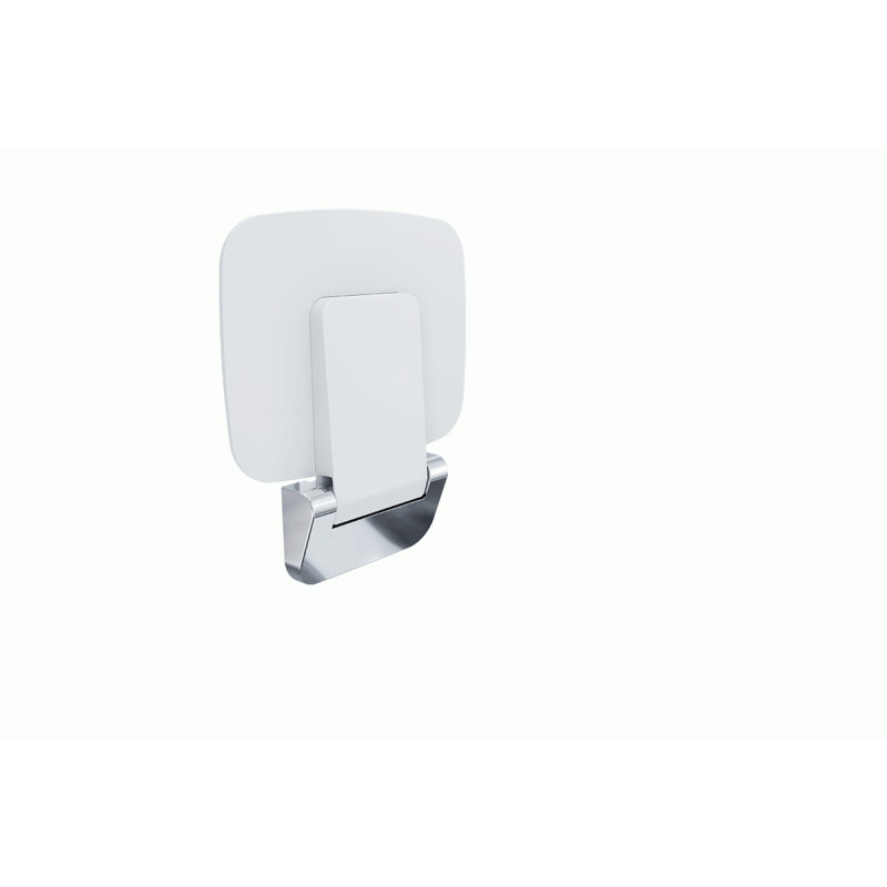 Seduro siedzisko prysznicowe składane z powłoką antybakteryjną, biały