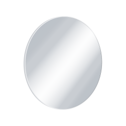 Virro lustro łazienkowe 80 cm okrągłe, biały mat