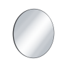 Excellent Virro lustro łazienkowe 80 cm okrągłe  czarny mat