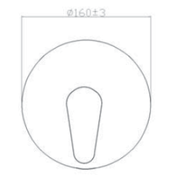 Elegancka Bateria Podtynkowa Rotonda BP-73-001 - Styl i Funkcjonalność w Twojej Łazience