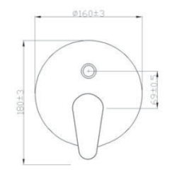 Elegancka Bateria Podtynkowa Rotonda - Nowoczesność i Wydajność w Jednym
