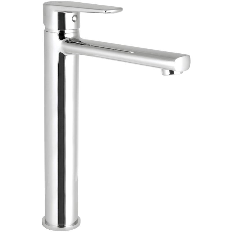 Elegancka wysoka bateria umywalkowa chromowana - perfekcja w formie i funkcji