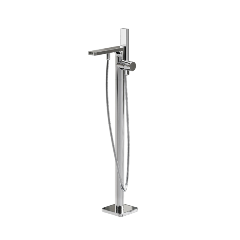 Krotos bateria wannowo-prysznicowa wolnostojąca, chrom