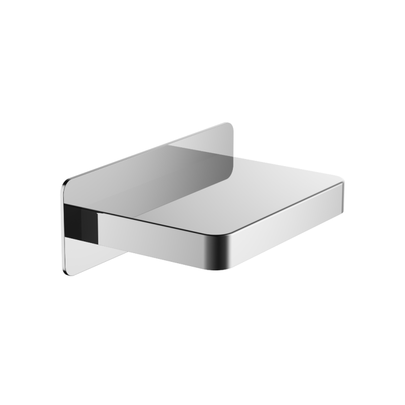 Krotos wylewka podtynkowa kaskadowa, chrom