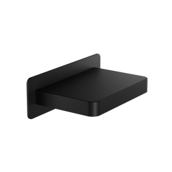 Krotos wylewka podtynkowa kaskadowa, czarny mat