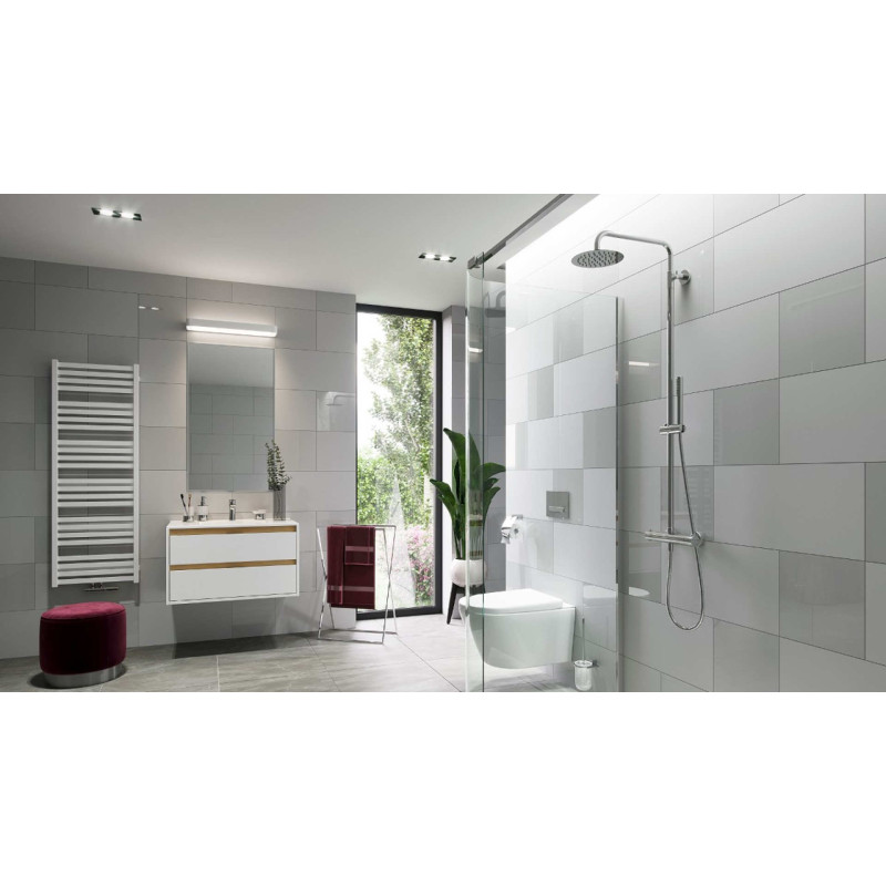 Termo Round zestaw prysznicowy termostatyczny, chrom