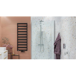 Termo Square zestaw prysznicowy termostatyczny, chrom